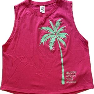 Zumba "Glow With The Flow" Crop Tank Top